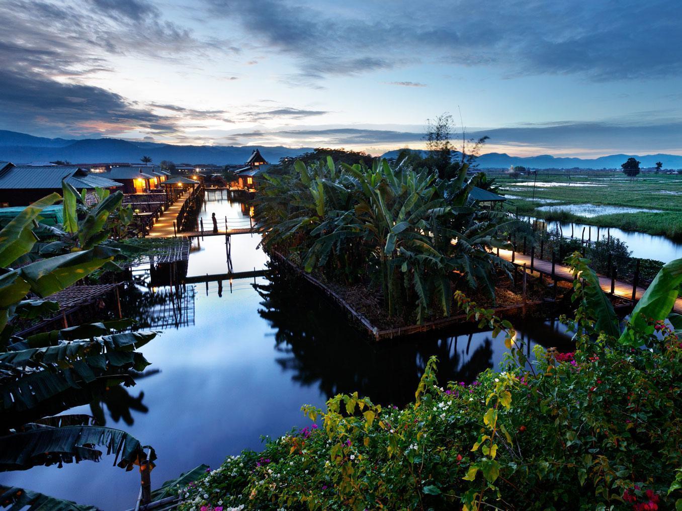 Inle Heritage Stilt Houses ยวามา ภายนอก รูปภาพ