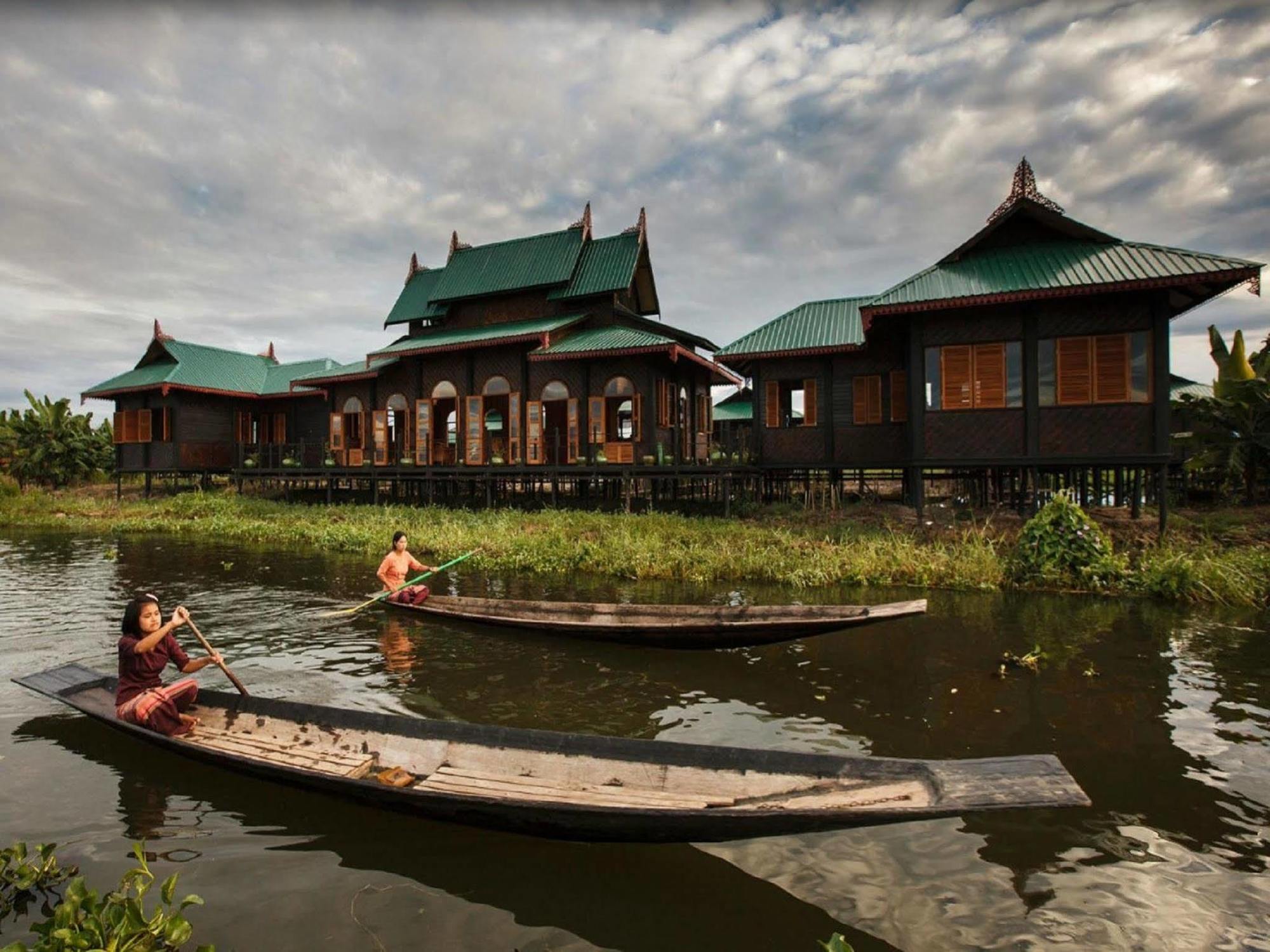 Inle Heritage Stilt Houses ยวามา ภายนอก รูปภาพ